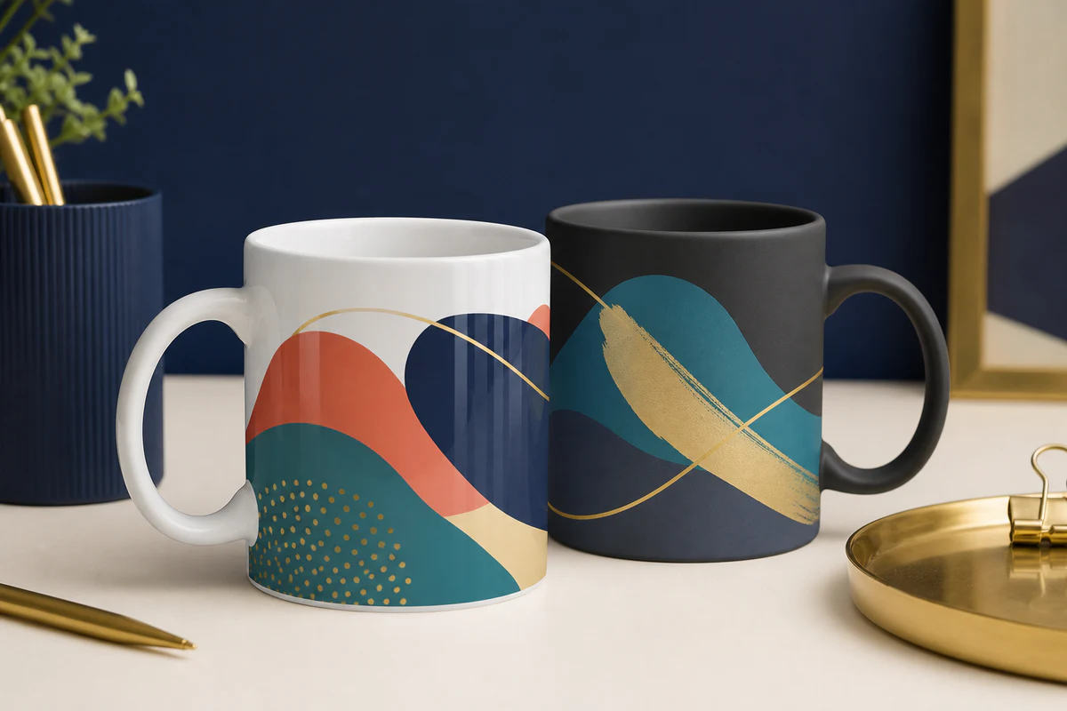 Custom mugs