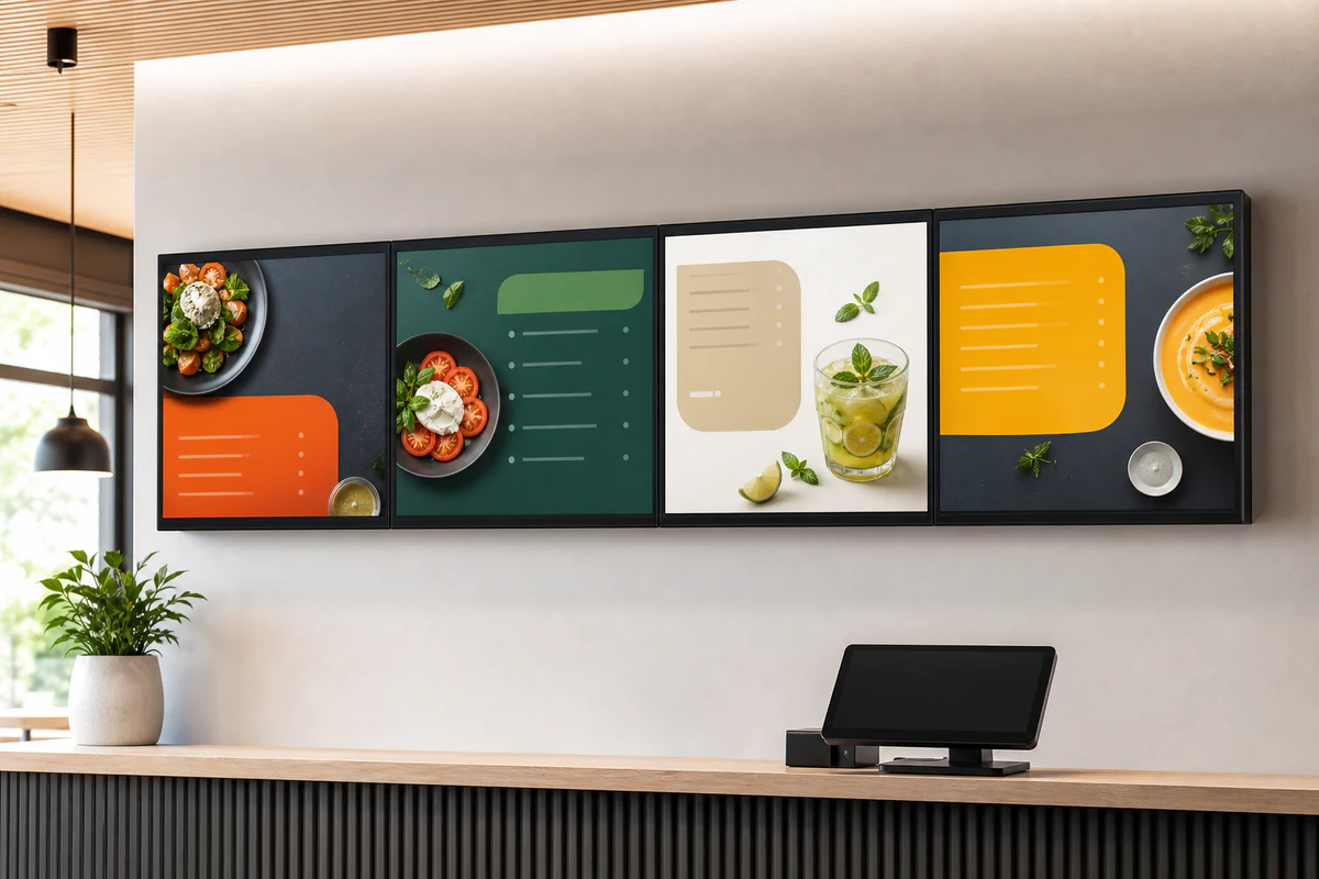 Menu / Billboard Wall Display