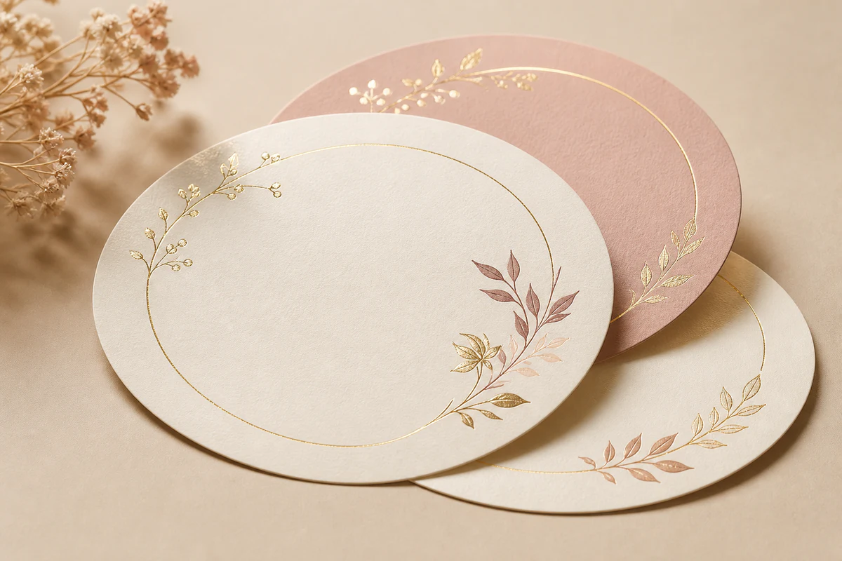 Oval Thank-You Cards