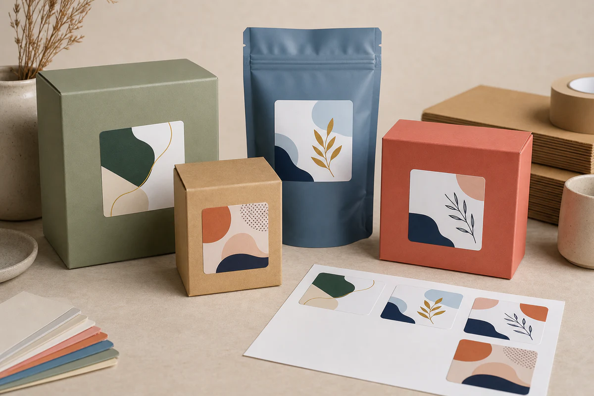 Square Vinyl Labels